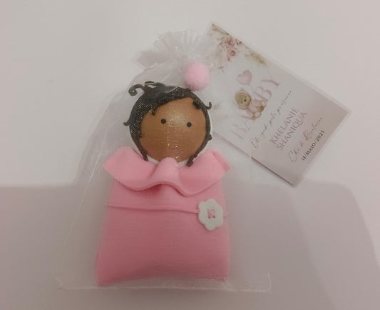 Lembrancinhas Perfumadas para Chá de Bebé – Bonequinhas em EVA Personalizadas
