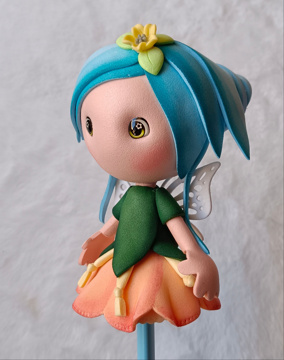 ✨ Ponteiras de Lápis Fadas em EVA – Feitas à Mão ✨