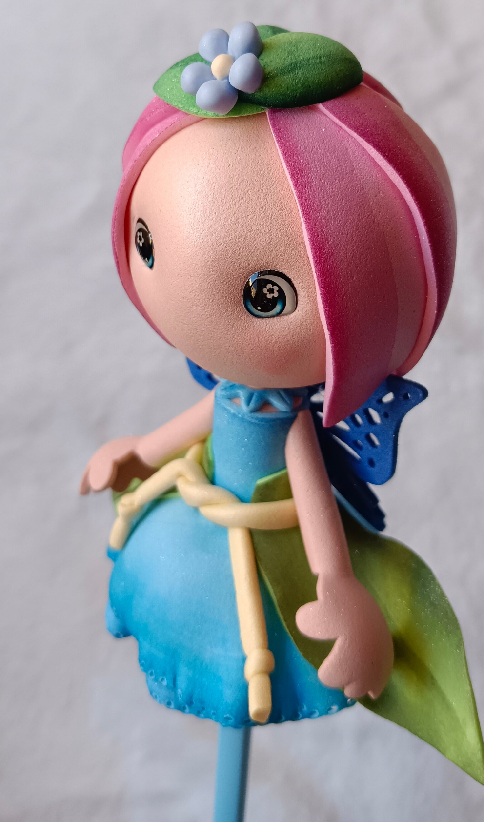 ✨ Ponteiras de Lápis Fadas em EVA – Feitas à Mão ✨