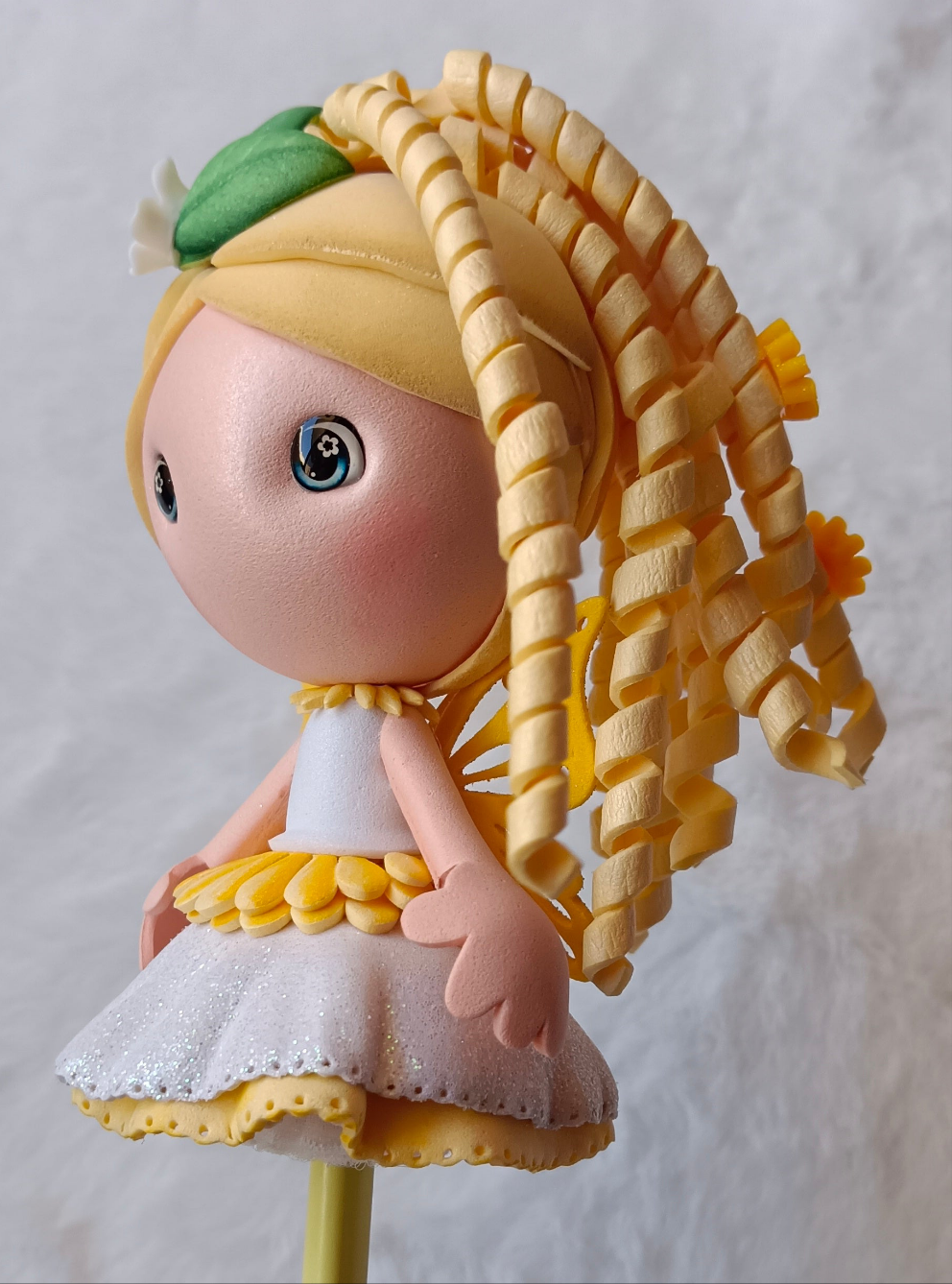 ✨ Ponteiras de Lápis Fadas em EVA – Feitas à Mão ✨