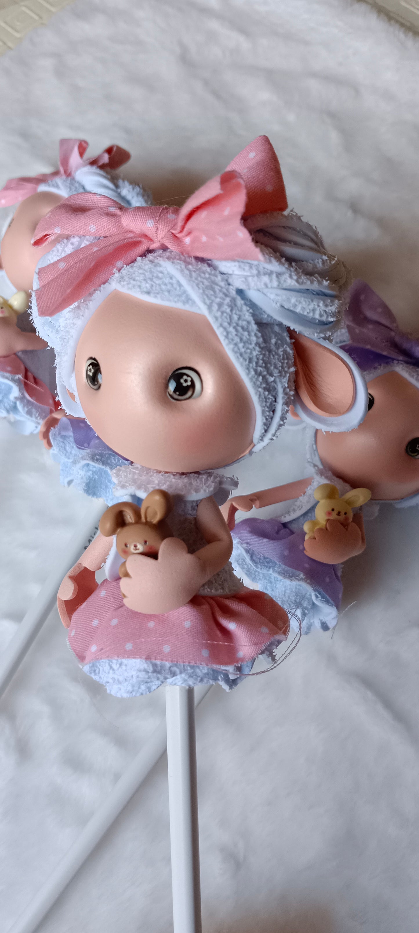 Ponteiras de lápis - Ovelha Páscoa