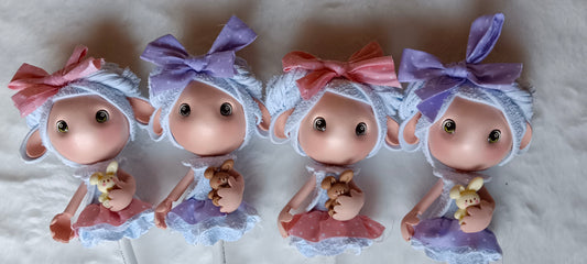 Ponteiras de lápis - Ovelha Páscoa