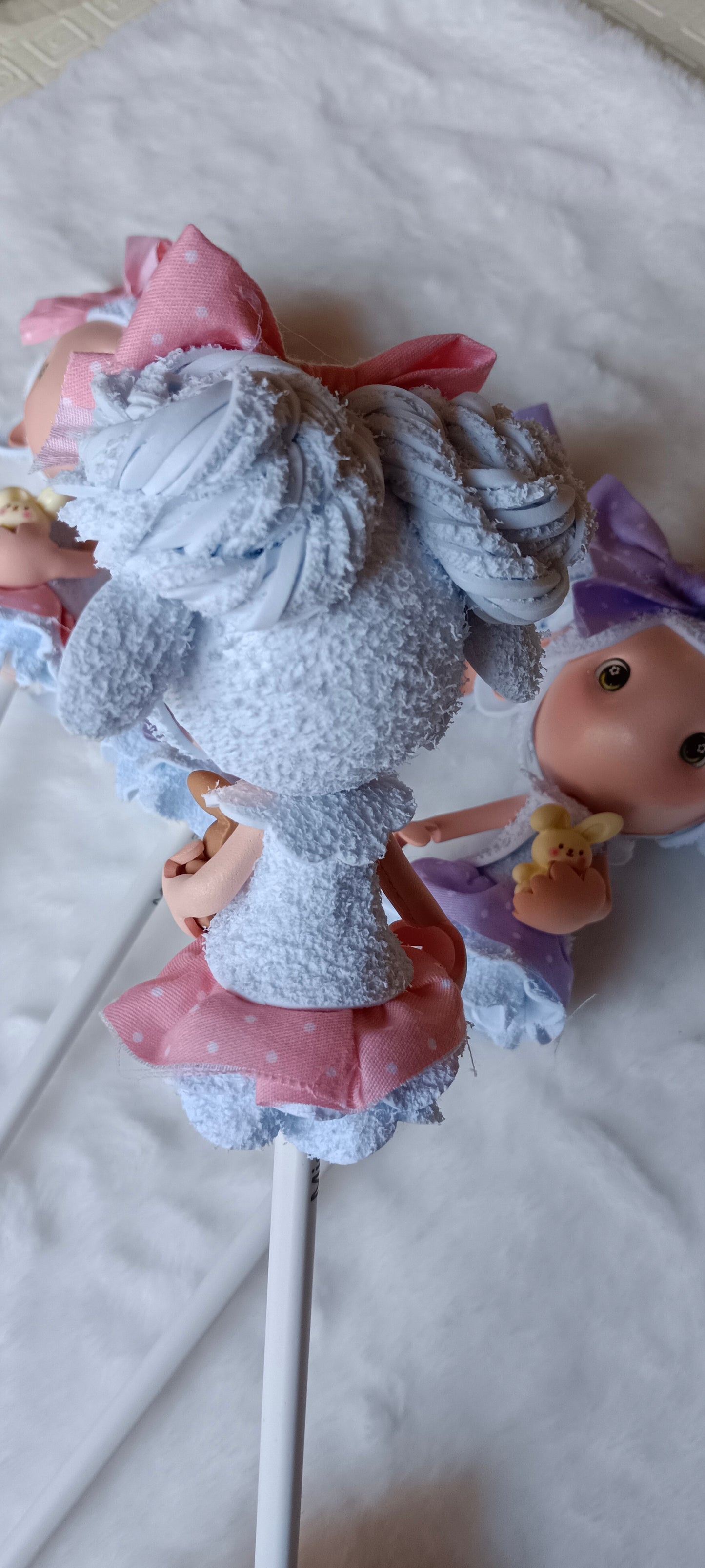 Ponteiras de lápis - Ovelha Páscoa